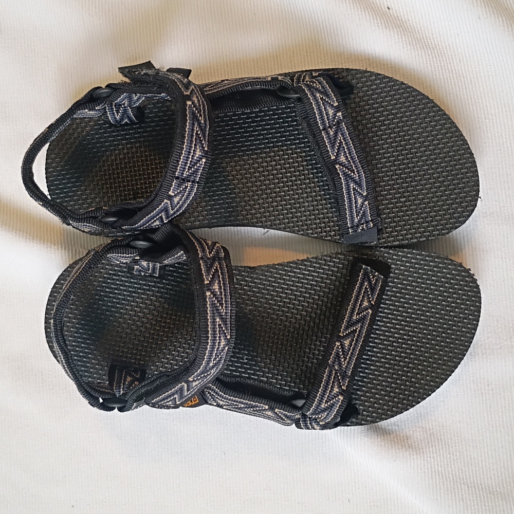 Teva Kids Black and Gray Kids Sandals - Picture 2 of 7